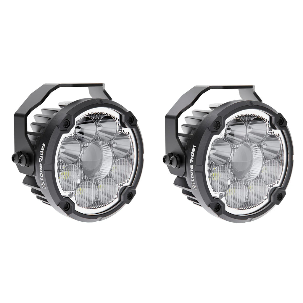 Lonerider LIGHTS SET + MOTOCAN + BAR CLAMP MOUNT GS/GSA1300