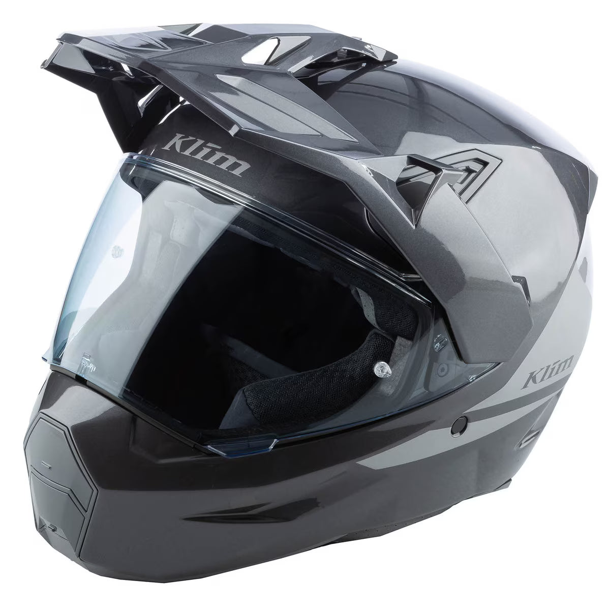 Klim X1 Alpha Helmet ECE/DOT Gloss Metallic Asphalt - Monument