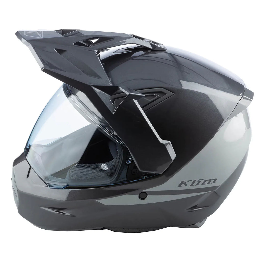 Klim X1 Alpha Helmet ECE/DOT Gloss Metallic Asphalt - Monument
