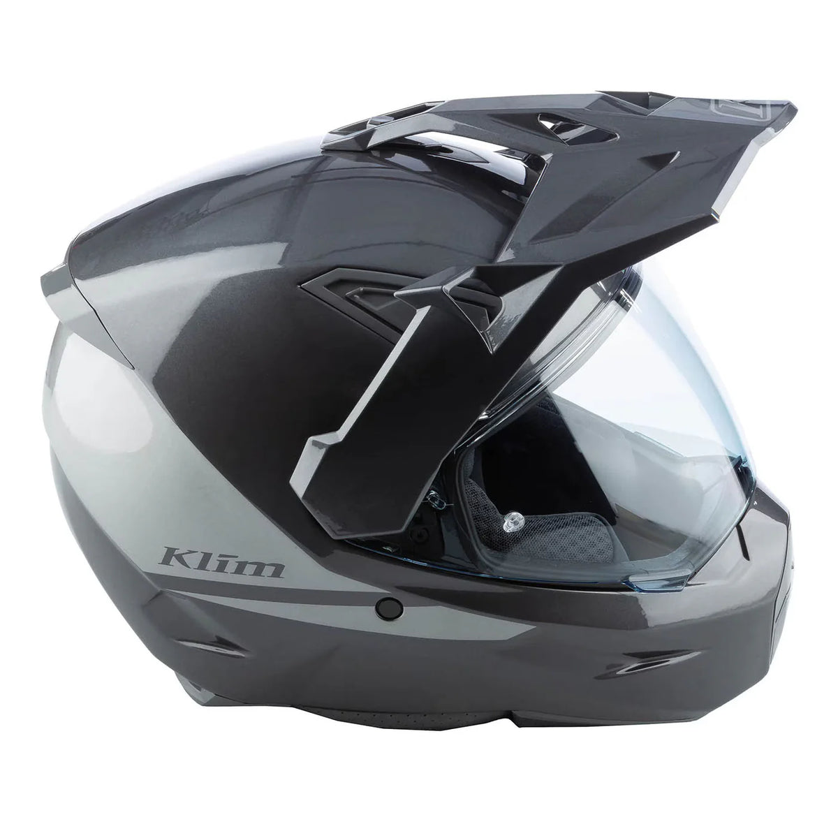 Klim X1 Alpha Helmet ECE/DOT Gloss Metallic Asphalt - Monument