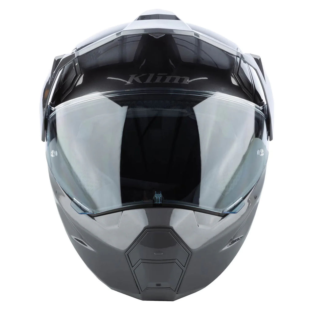 Klim X1 Alpha Helmet ECE/DOT Gloss Metallic Asphalt - Monument