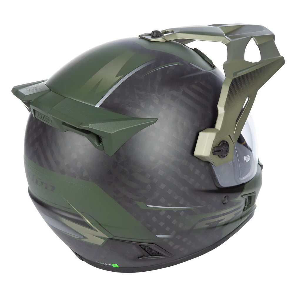 Klim Krios Pro Helmet ECE/DOT Echo Matte Black - Rifle Green - Oil Green
