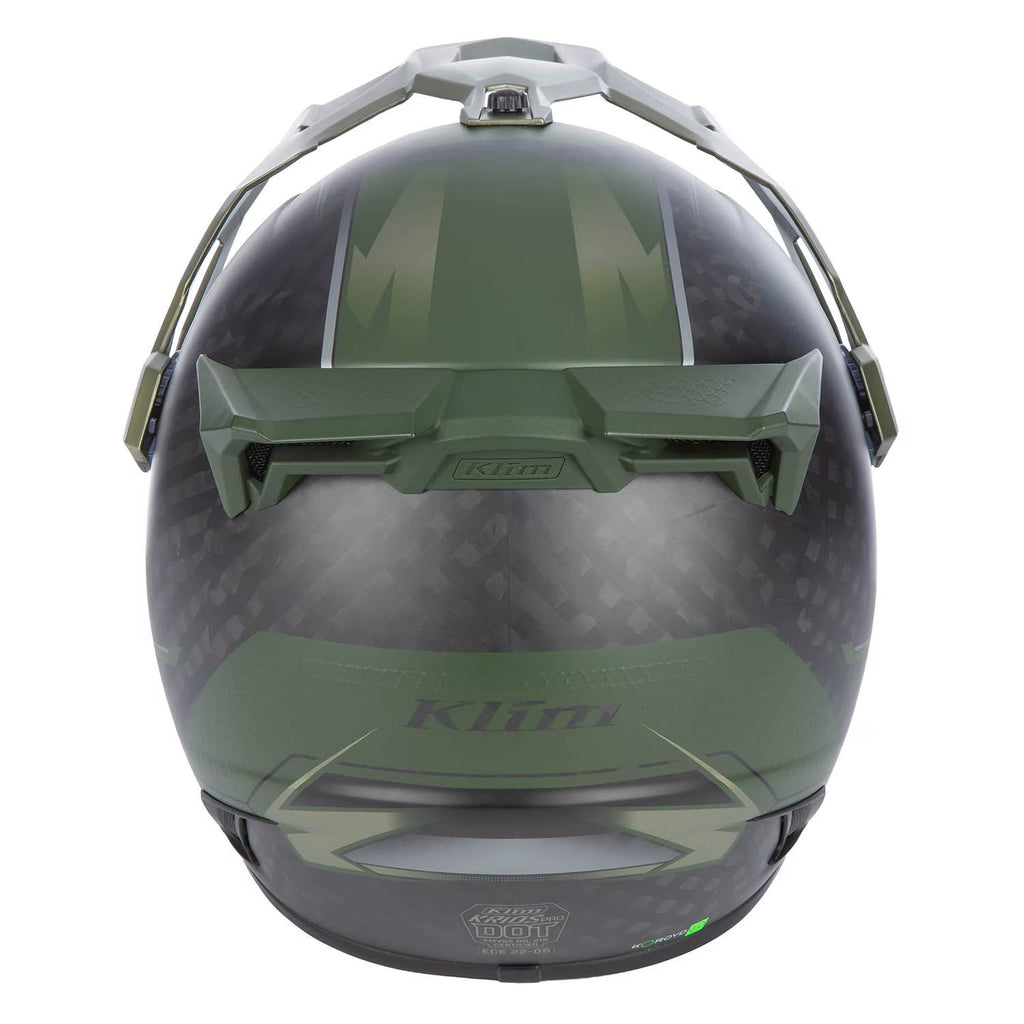 Klim Krios Pro Helmet ECE/DOT Echo Matte Black - Rifle Green - Oil Green