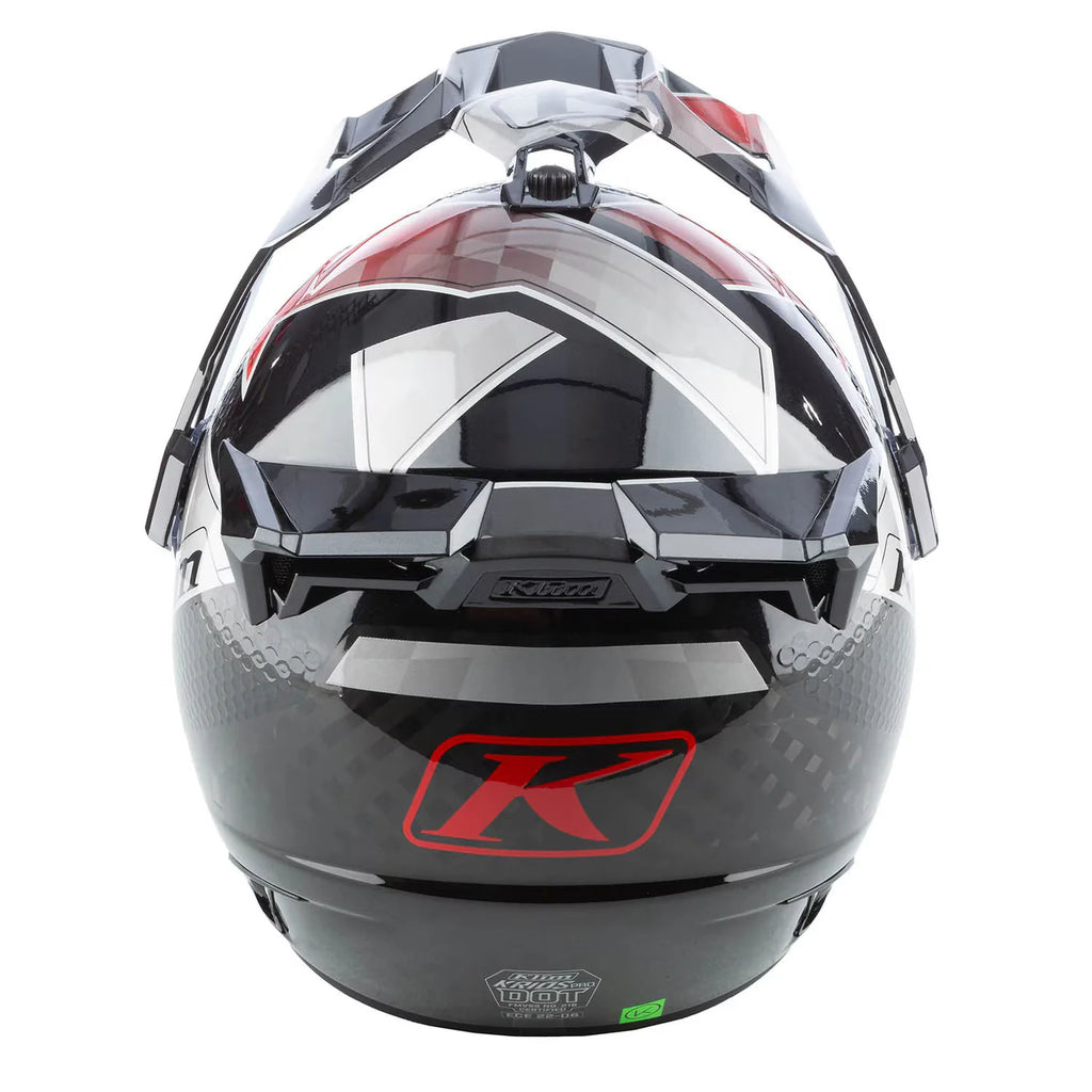 Klim Krios Pro Helmet ECE/DOT Spectrum Black - Fiery Red