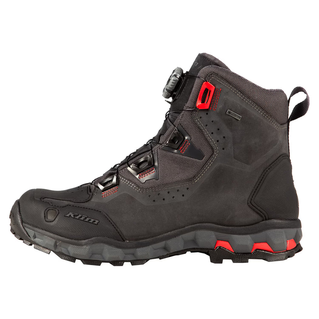 Klim Outlander GTX Boot Asphalt - High Risk Red