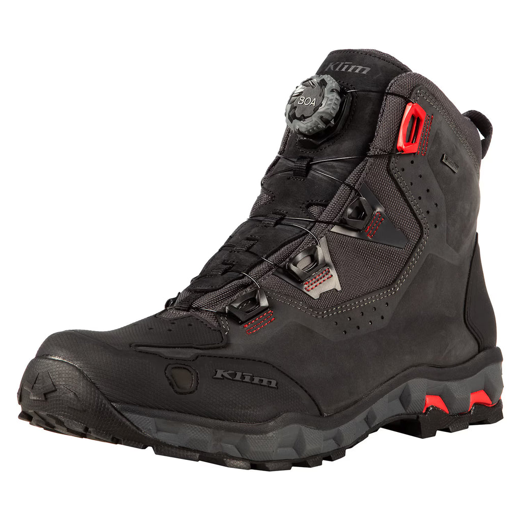 Klim Outlander GTX Boot Asphalt - High Risk Red