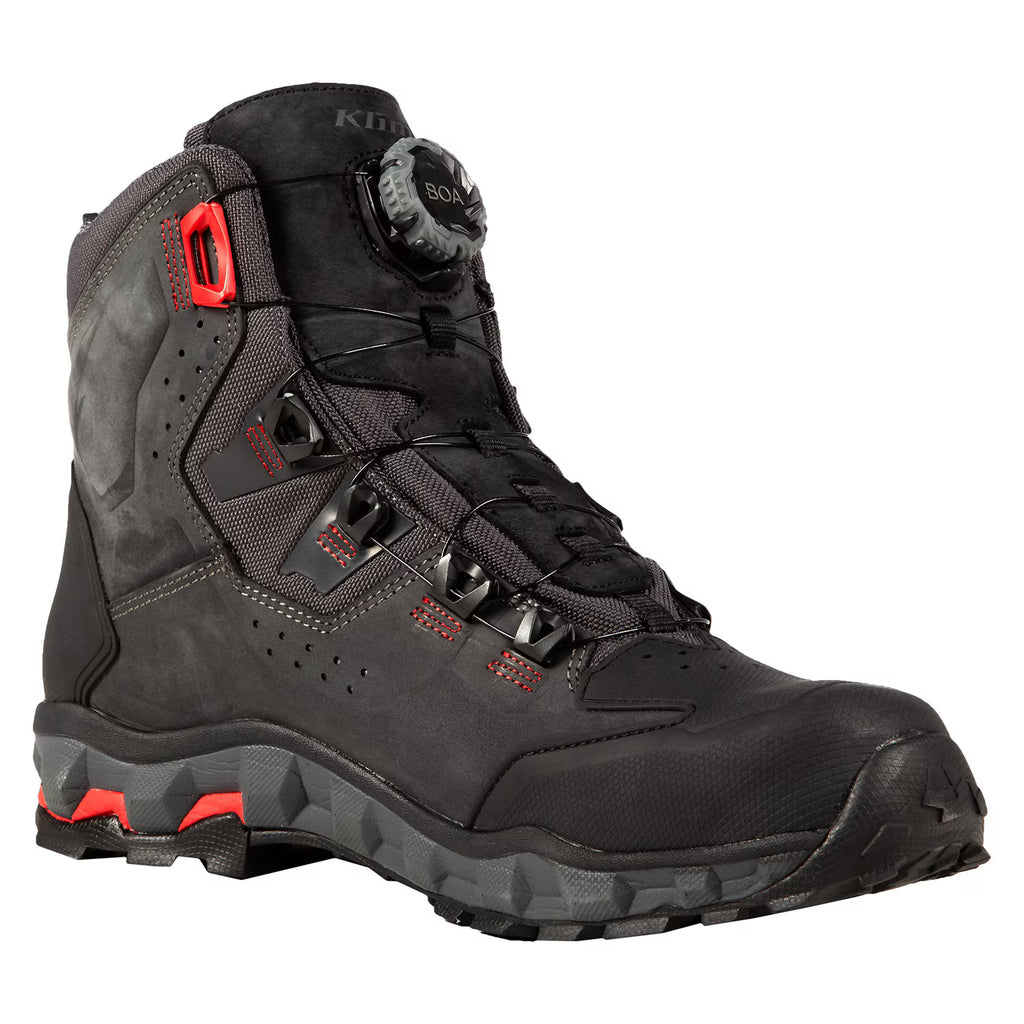 Klim Outlander GTX Boot Asphalt - High Risk Red