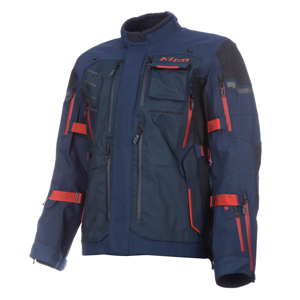 Klim Badlands Pro Jacket Dress Blues - Red Oxide