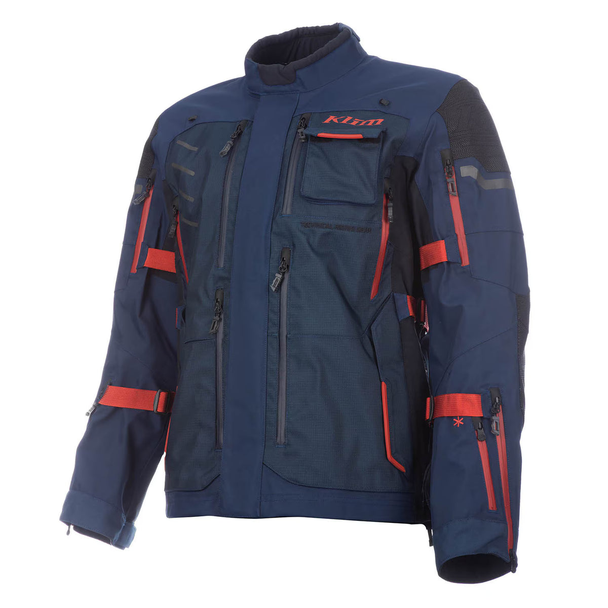 Klim Badlands Pro Jacket Dress Blues - Red Oxide