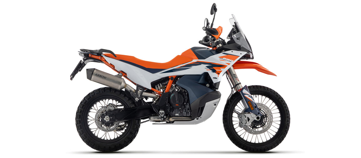 ARROW RACETECH TITANIUM WITH CARBY END CAP MIP PIPE FOR KTM 890 ADVNT