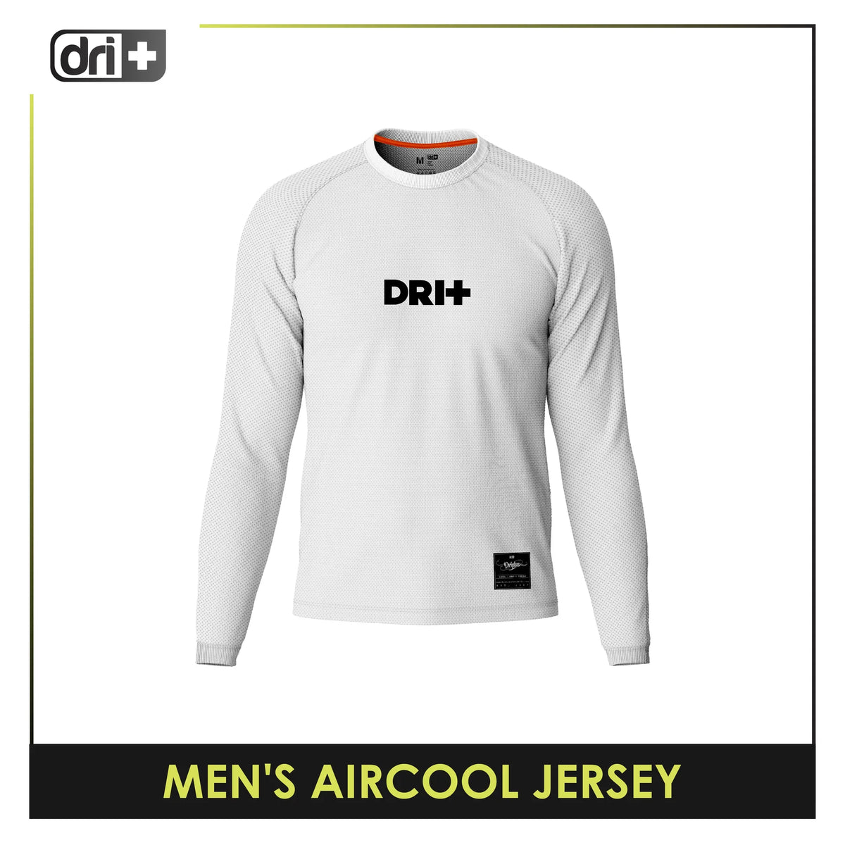 DRI+ LONGSLEEVE (WHITE - M)
