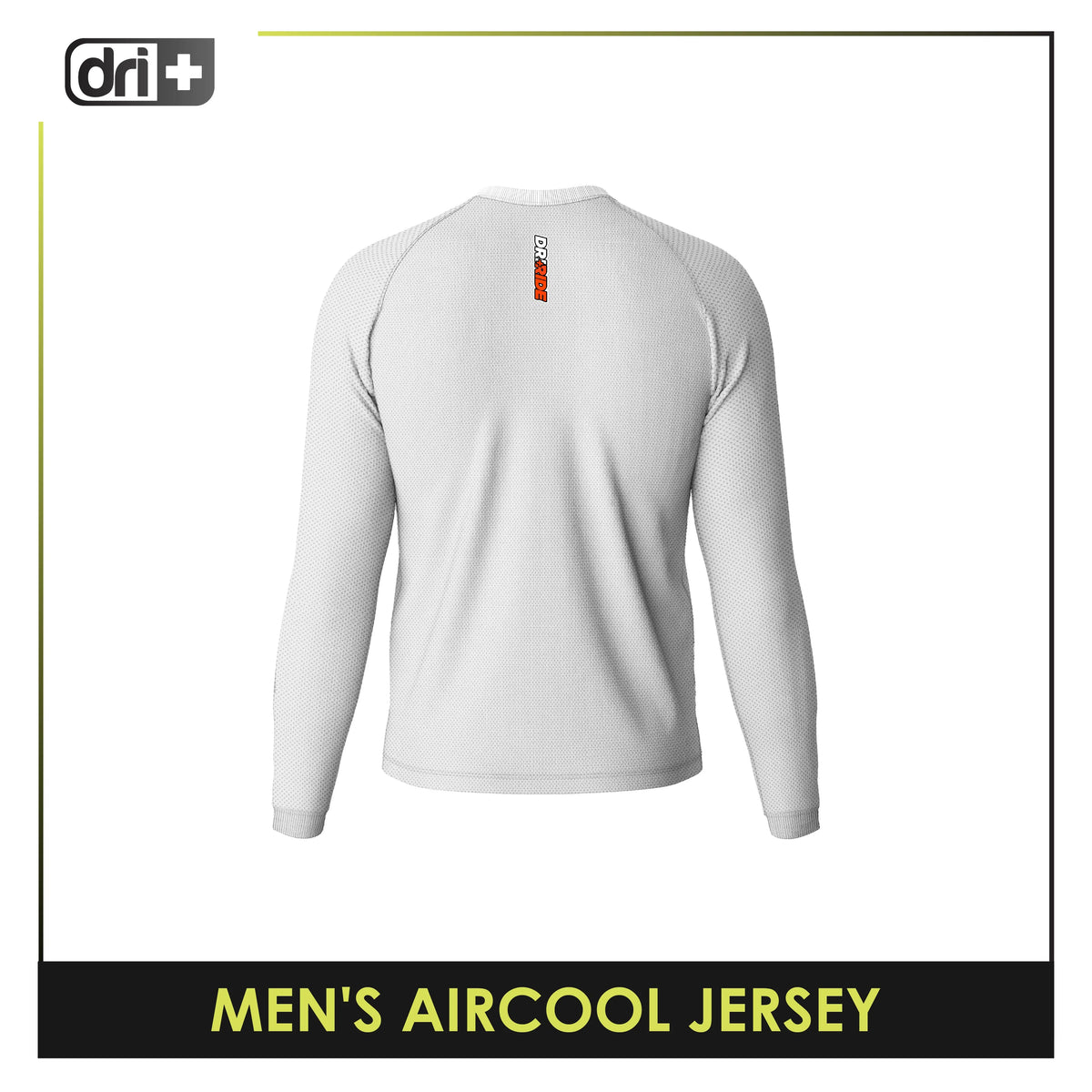 DRI+ LONGSLEEVE (WHITE - M)