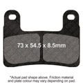 EBC BRAKE PAD FA724 HH