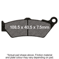 EBC BRAKE PADS FA209/2HH