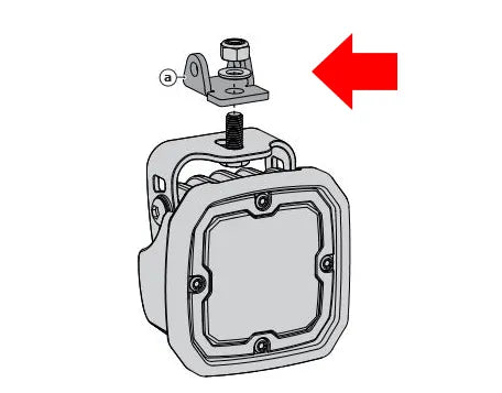 DENALI CRAHSBAR LIGHT MOUNTING ADAPTER SELECT BMW