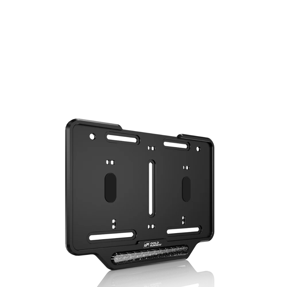 GOLDRUNWAY PLATE HOLDER W/ THIRD BREAK LIGHT