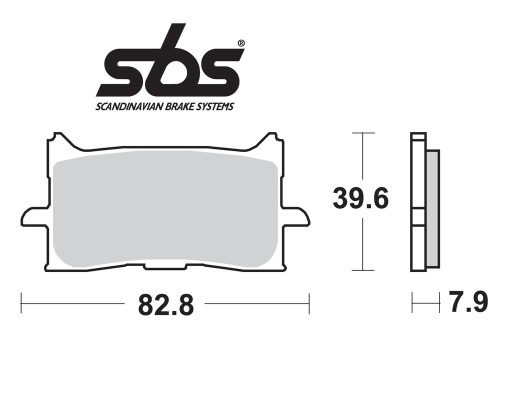SBS BRAKEPAD 940 HS