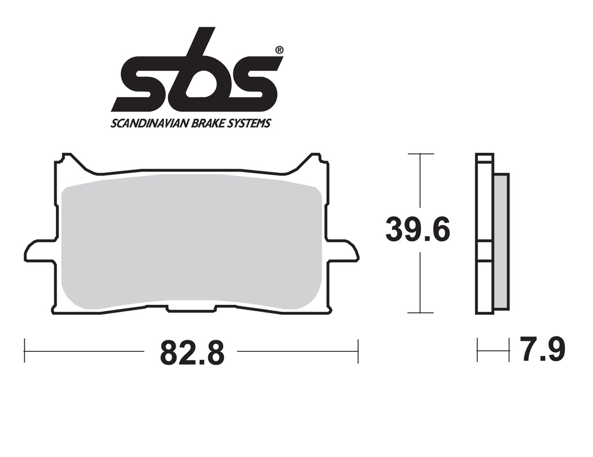 SBS BRAKEPAD 940 HS