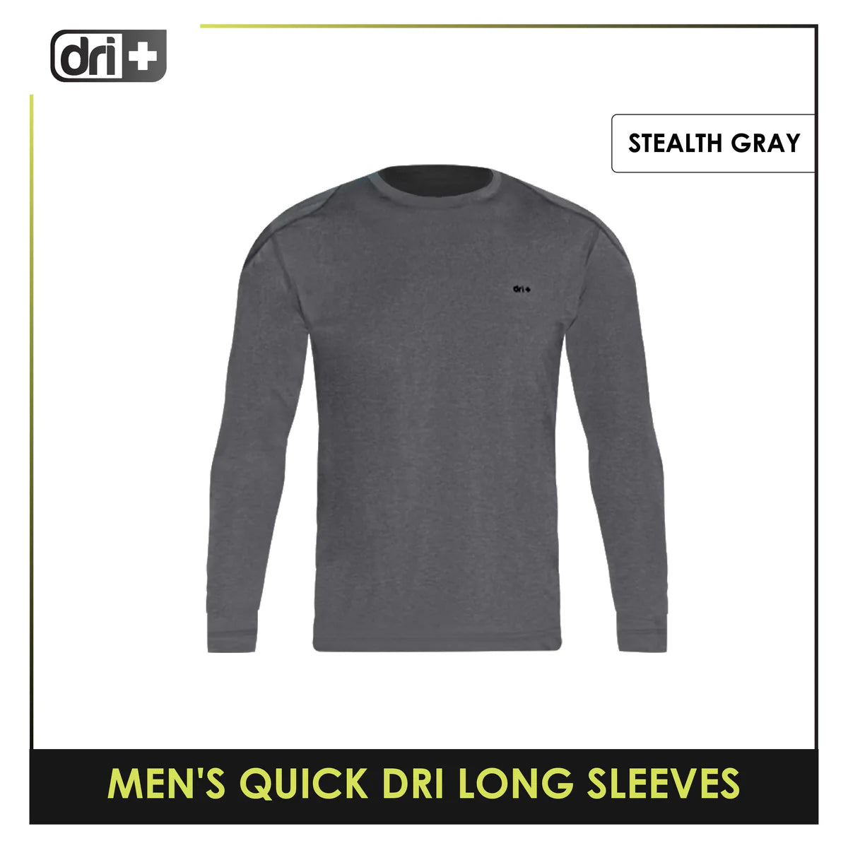 DRI+ Men's Quick Dri Long Sleeves
