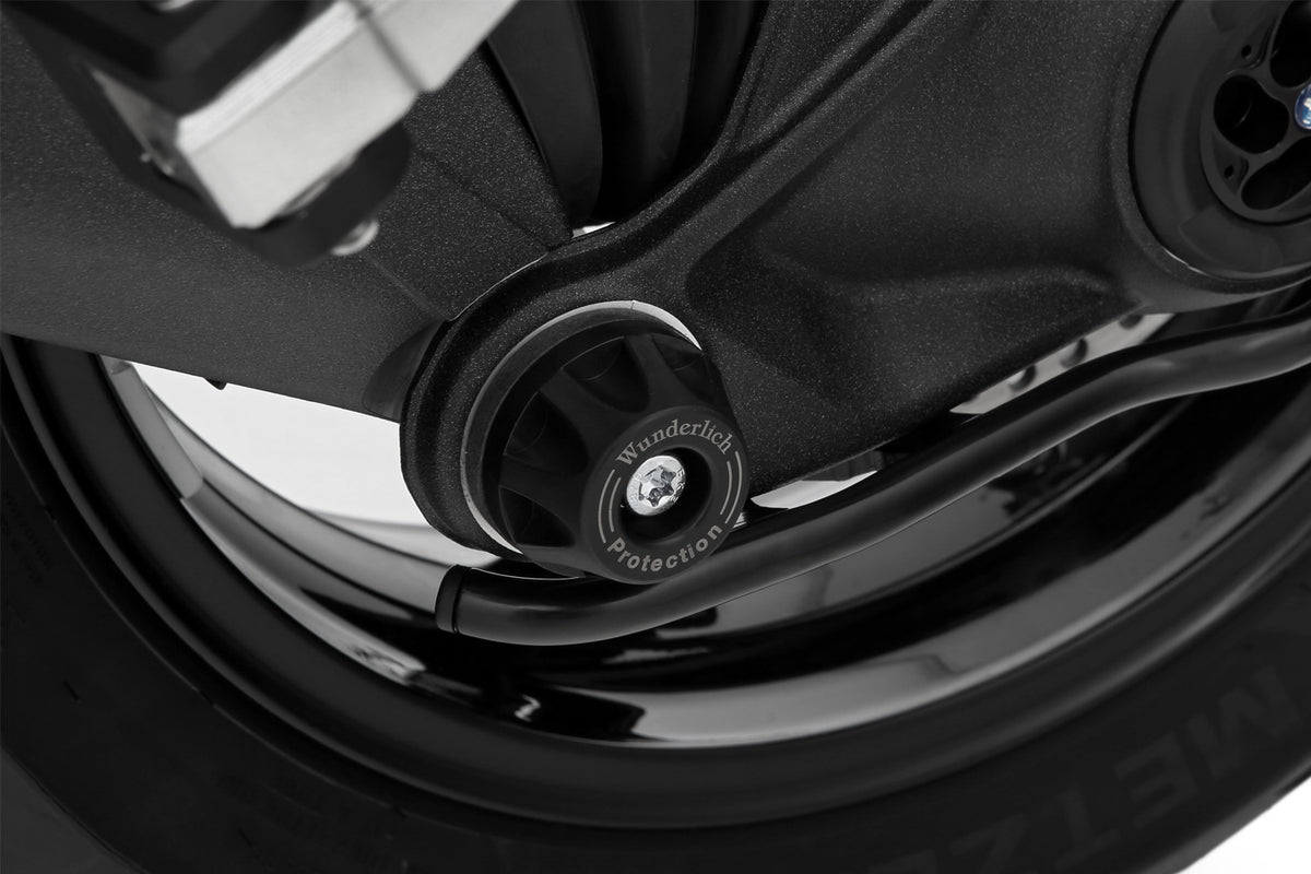 WUNDERLICH DOUBLESHOCK DRIVE PROTECTION PAD - BLACK - REAR FOR BMW R1250 GS/GSA / 1300 GS