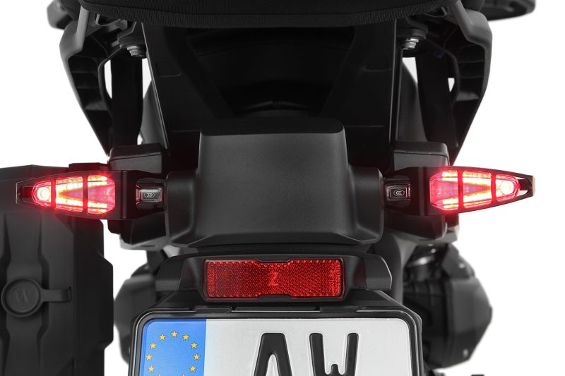 WUNDERLICH INDICATOR PROTECTION BAR FOR LED MULTIFUNCTIONAL INDICATOR - BLACK - SET FOR BMW R1300 GS