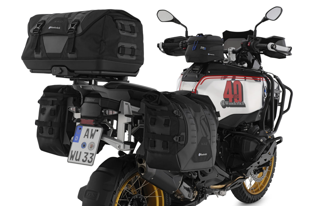 WUNDERLICH PANNIER RACK X-RACK LIGHT DIRECTLOCK R1300 GS/GSA BLACK