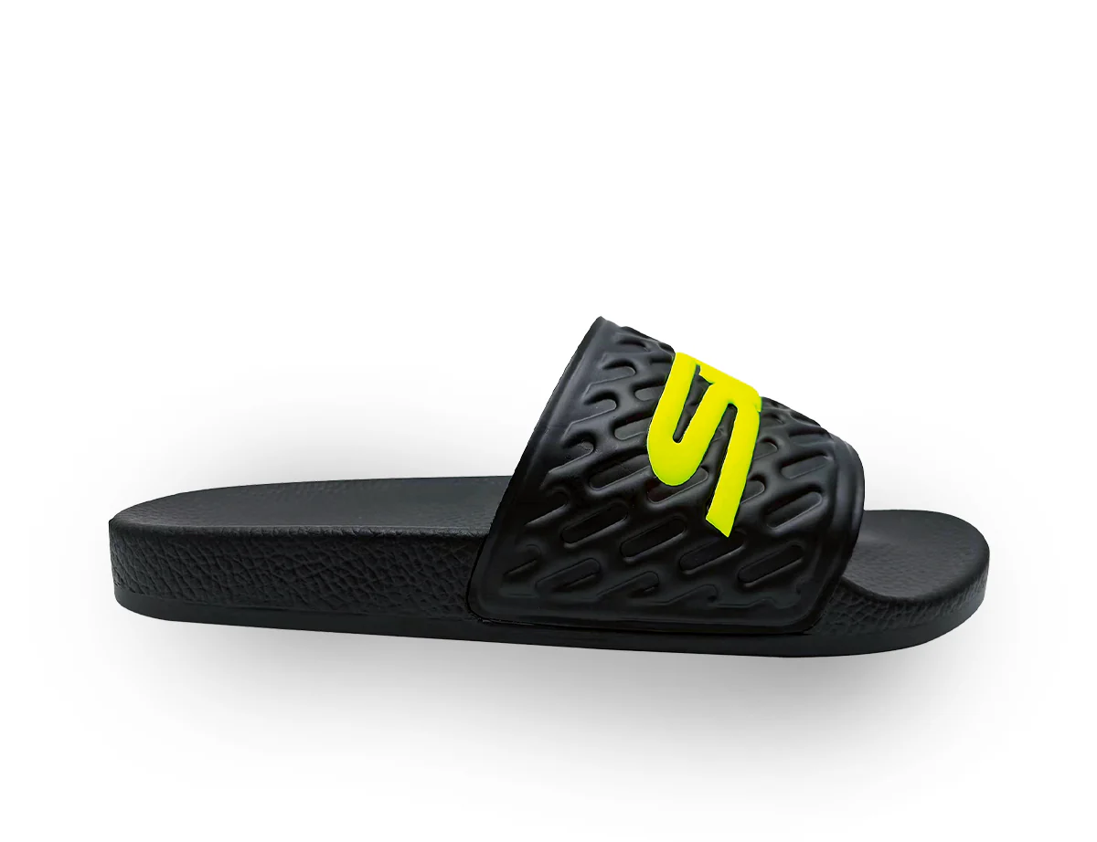 SIDI POOL BLACK YELLOW FLUO